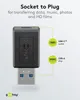 Goobay 45400 adattatore USB 3.0 SuperSpeed a USB-C™, nero, Anteprima dell’immagine prodotto 4