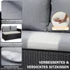 MeXo Gartenlounge Set 8 Personen Lounge Gartenmöbelset Produktbild-Vorschau 5