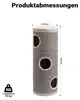 Fudajo Forest Kratztonne mehrfarbig-cremefarben Höhe 106 cm Produktbild-Vorschau 3