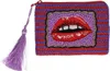 Gift Company Elodie Kosmetiktasche XS Lippen rot/lila 12cm Produktbild-Vorschau 1