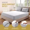 Lavea® Topper Spannbettlaken 180x200 cm - 200x200 cm, Maya Produktbild-Vorschau 7