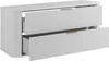 A white bathroom cabinet with two drawers, one of which is partially open. Náhled obrázku produktu