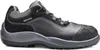 A single black and gray work shoe is shown against a white background. Produktbild-Vorschau