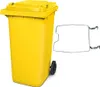 BRB Mülltonne MGB 240 Liter, mit Klemmring für Müllsäcke Produktbild-Vorschau 1