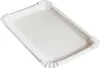 250 Stück Pappteller flach weiß eckig 16 x 23 cm Produktbild-Vorschau 1