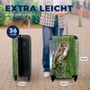 MuchoWow® Koffer Handgepäck Trolley Rollkoffer Kleine Produktbild-Vorschau 5