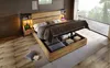 Letto matrimoniale in legno, dimensioni 160 x 200 cm, con Anteprima dell’immagine prodotto 9