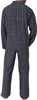 Herren Flanell Pyjama Schlafanzug zum durchknöpfen - auch Produktbild-Vorschau 3