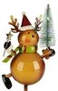 com-four® LED Weihnachtsdeko aus Metall - Blechfiguren im Produktbild-Vorschau 5