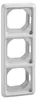 Schneider Electric Rahmen 224344 3fach FASHION IP44 Produktbild-Vorschau 1