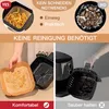100 Backpapier Airfryer Antihaft-Einweg-Papiereinlage für Produktbild-Vorschau 4