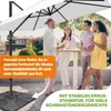 KESSER® Sonnenschirm Ampelschirm SUN XL 300 x 300 cm Inkl. Produktbild-Vorschau 6