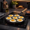 Gusseisen Pancake Pfanne für Induktion, 27 cm – Pfannkuchen Produktbild-Vorschau 2
