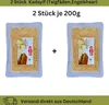 Two packages of Kadayif (angel hair dough) are shown side-by-side with a plus sign in between, indicating a bundle or set. The bottom of the image shows a shipping truck icon and text indicating direct shipping from Germany. Produktbild-Vorschau