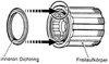 SHIMANO Freilaufkörper FH-M595 - zuverlässiger Freilauf für Produktbild-Vorschau 5