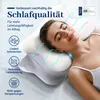 wirkt gegen Verspannungen, für mehr Leistungsfähigkeit im Alltag, lindert Schnarchen,Faltenbildung. Produktbild-Vorschau
