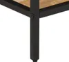 vidaXL Couchtisch 55x55x45 cm Raues Massivholz Mango Produktbild-Vorschau 5