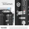 tectake® Hartschalenkoffer-Set 4-teilig, aus robustem Produktbild-Vorschau 4