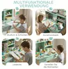 Kinderschreibtisch Schülerschreibtisch mit Schubladen Regal Produktbild-Vorschau 8