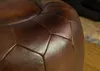 CHESTERFIELD Serie Sitzhocker aus Büffelleder, formstabil, Produktbild-Vorschau 4