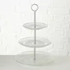 BOLTZE Etagere Relief Eisen/Glas 35cm Produktbild-Vorschau 2