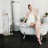 Relaxdays Kovový květinový regál, 4-patrový interiérový Náhled obrázku produktu 3