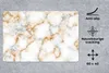 MuchoWow® Schreibtischunterlage Marmor - Weiß - Grau - Gold Produktbild-Vorschau 2