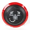 Original Fiat Nabendeckel Felgendeckel Grau Rot Fiat 500 Produktbild-Vorschau 3