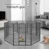 tectake® Welpenauslauf Lisa 8-teilig, faltbar Produktbild-Vorschau 7