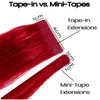 hair2heart Premium Mini Tape Extensions cheveux humains - Voir les images du produit 12