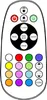 LED-Design & Sprudel-Wassersäule mit Fernbedienung 120cm Produktbild-Vorschau 5