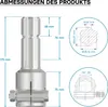 Vývodový hriadeľ, PTO 175 mm puzdro s drážkovaným uložením Náhľad obrázku produktu 7