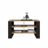 Table basse LAUREN 6 - chêne artisanal / noir Voir les images du produit 2