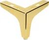 A single gold-colored furniture leg with a modern, angular design, shown against a white background. Produktbild-Vorschau