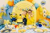 Papírové kelímky 250 ml Minions, sada 6 ks, béžová / žlutá Náhled obrázku produktu 5