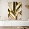 MuchoWow® Wandteppich Wandbehang Marmor - Gold - Design Produktbild-Vorschau 6