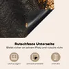 KitchenYeah© Herdabdeckplatte Marmor - Limette - Schwarz - Produktbild-Vorschau 3