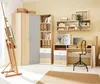 Jugendzimmer Schreibtisch, Eiche mit weiß und grau Produktbild-Vorschau 3