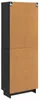 Zestaw szafek vidaXL, 2 szt., czarny, 66 x 34,5 x 95 cm, Podgląd zdjęcia produktu 7