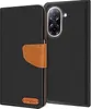 A flip case for a smartphone, shown open, with the phone's camera visible. Podgląd zdjęcia produktu