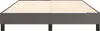vidaXL Box spring bed frame grey 140x200 cm Imitácia kože Náhľad obrázku produktu 4
