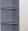 Armoire de toilette Relaxdays, 6 étagères, 2 compartiments Voir les images du produit 6