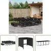 The Living Store 15-tlg. Garten-Essgruppe mit Kissen Produktbild-Vorschau 1