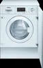 A front view of a white Siemens washing machine with its door open. Anteprima dell’immagine prodotto