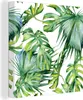 MuchoWow® - Leinwandbilder - Monstera - Muster - Aquarell - Produktbild-Vorschau 1