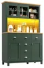 Premium Küchenschrank Buffetschrank Landhaus, 104x40x180cm Produktbild-Vorschau 12