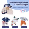 BABY born Teddy Kleid mit Schuhen und Bärentasche Produktbild-Vorschau 6