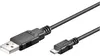 goobay USB 2.0 Hi-Speed kabel, type A naar micro-B, zwart, Productafbeelding-voorbeeld 4