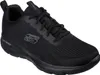 A black Skechers sneaker is shown from a side angle against a white background. Produktbild-Vorschau