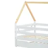 Hausbett mit Gästebett, 90x200 cm, Kinderbett mit Produktbild-Vorschau 15